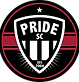 Pride SC logo with star and stripes.