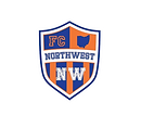 FC Northwest NW logo on black background.