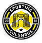 Sporting Columbus logo with arch design.