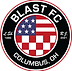 Blast FC Columbus, OH soccer logo.