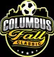 Columbus Fall Classic logo with soccer ball.