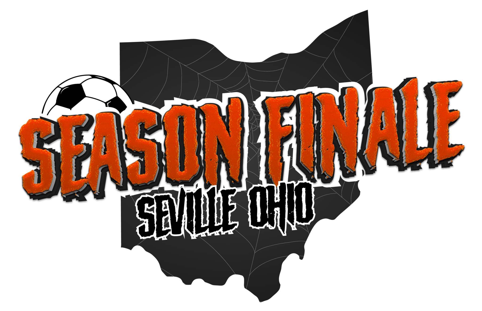 Season Finale event, Seville Ohio logo.