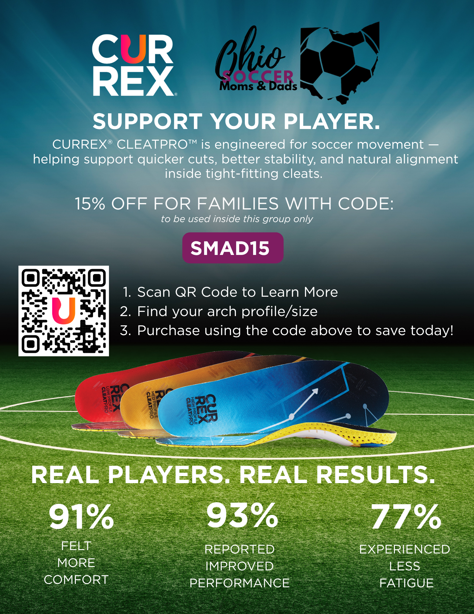 Use code SMAD15 for 15% off