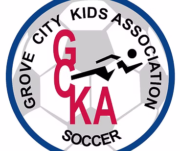 Grove City Kids Association Soccer Logo.