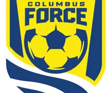 Columbus Force soccer team logo design.