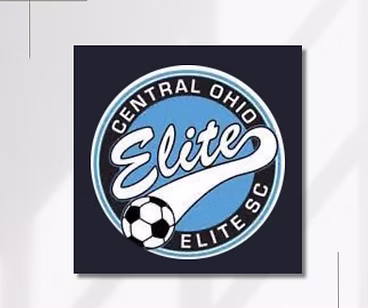 Central Ohio Elite SC logo with soccer ball.